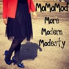MoMoMod More Modern Modesty blog button