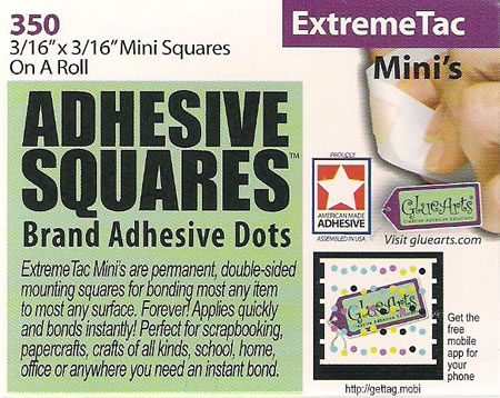 Adhesive Squares ExtremeTac