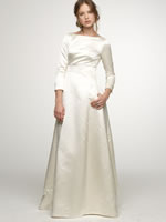 J Crew Wedding dresses with high necklines and sleeves