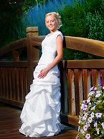 The Silver Hanger formal and bridal boutique in Houston, Texas, specializing in modest styles
