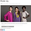 Modest clothing pop-up sale website