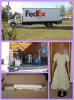 Delivery of a Poly Star Lady foam mannequin from Germany via FedEx Express
