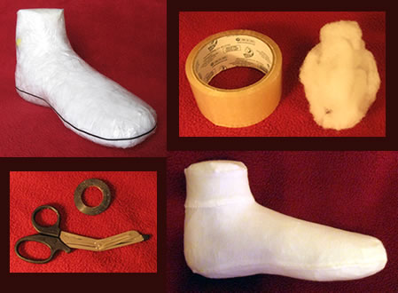 Steps and supplies for making a custom shoe last